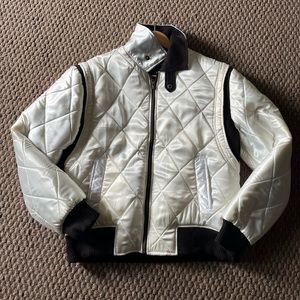 Men’s Ryan Gosling “Drive’” quilted bomber jacket